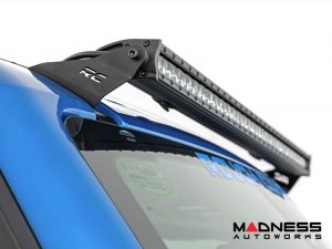 Ford Bronco Windshield Light Bar Kit - Rough Country - 40" Single Row LED Ford Bronco Windshield Light Bar Kit - Rough Country - 40" Single Row LED